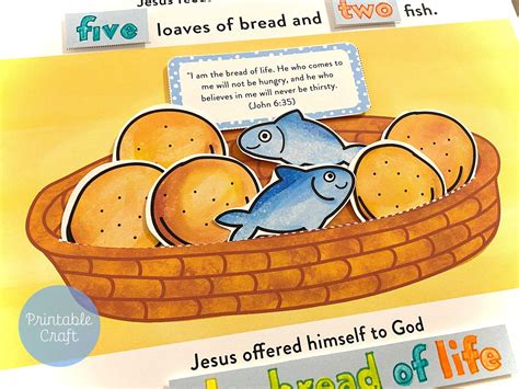 Loaves and Fishes Diorama Idea