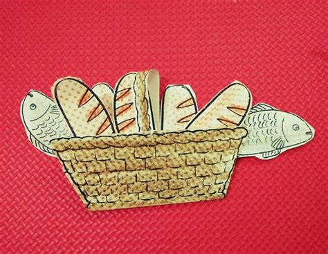 Loaves and Fishes Printable Craft Activity for Kids