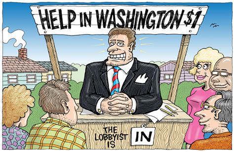 Lobbyists influence on America