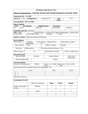 LOC Template Instructions