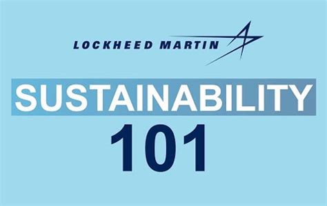 Lockheed Martin sustainability efforts