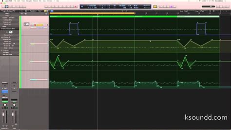 Logic Pro X Automation and Modulation