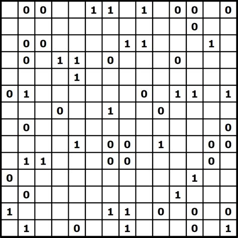 Logic Puzzle Binary