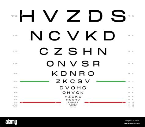 LogMAR Chart Printable