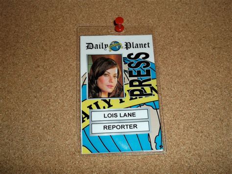 Lois Lane Reporter Badge