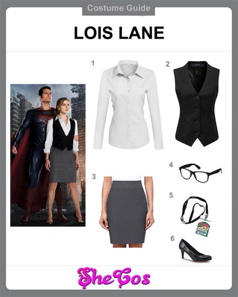 Lois Lane Reporter Costume