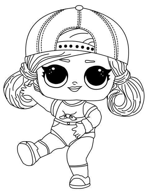 Lol Coloring Pages for Girls