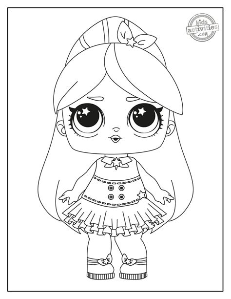 L.O.L. Doll Coloring Books