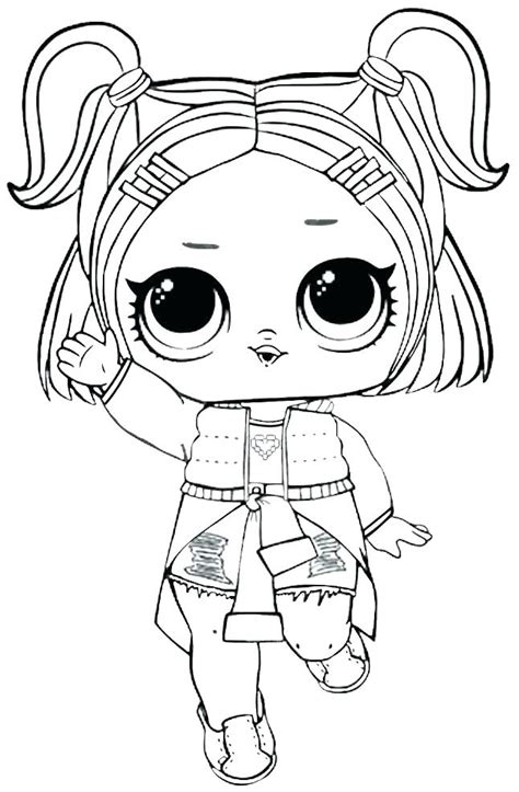 LOL Doll Coloring Pages for Kids