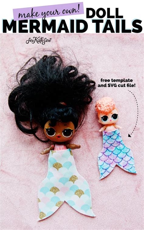 L.O.L. Doll Craft Templates