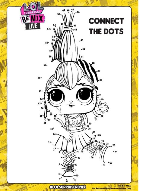 L.O.L. dolls activity sheets