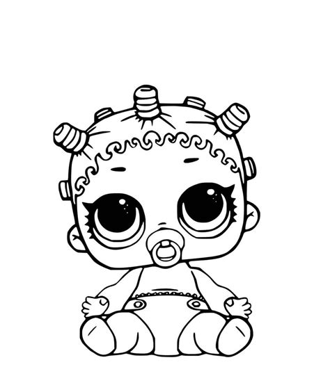 Lol Dolls coloring pages for kids