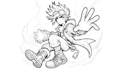 Ezreal coloring page