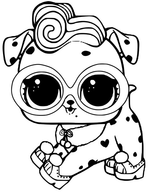 LOL Pets Coloring Pages for Kids