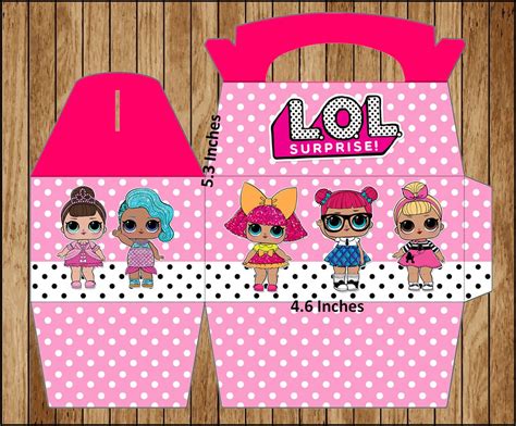 Lol Surprise Dolls Party Favors Templates