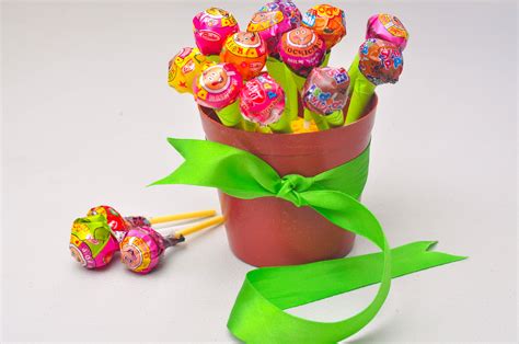 Lollipop flower creation process