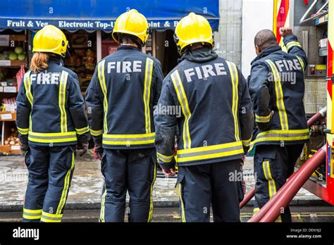 London Fire Brigade Firefighters