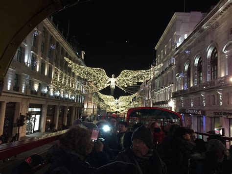 The London NYC's festive holiday decorations