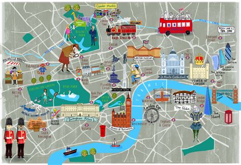 London Tourist Map Printable Pdf Download