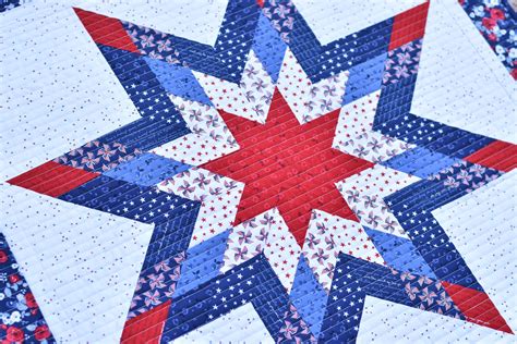 Lone Star Quilt Pattern Variation