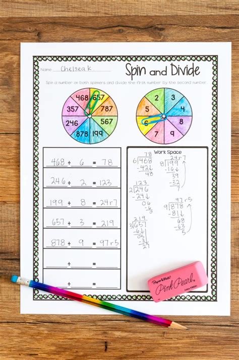 Long Division Games and Activities