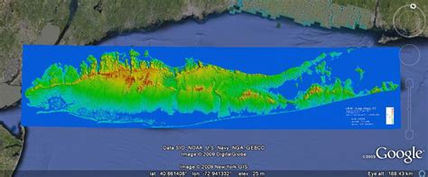 Long Island Elevation Features