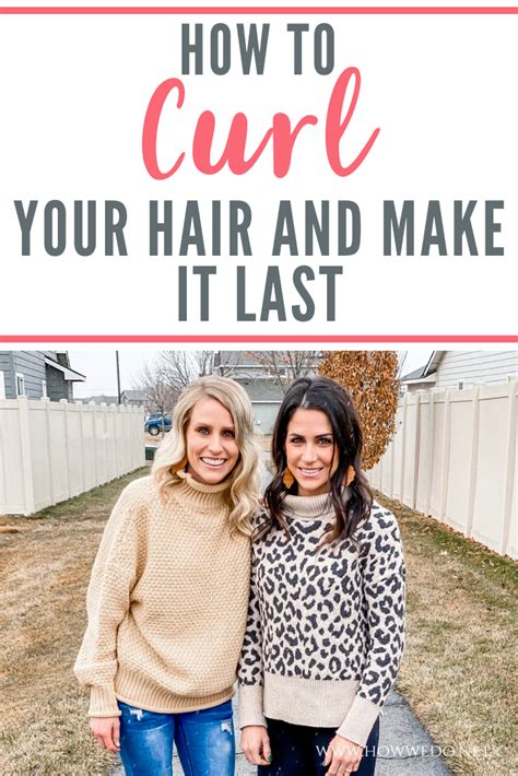 Tips for achieving long-lasting curls