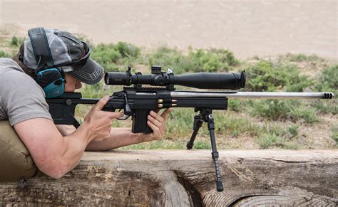 Long-range shooting rifle