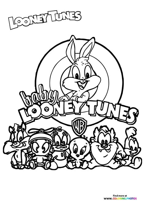 Looney Tunes Printable Coloring Pages for Kids