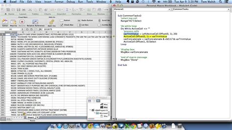 Using Loops in Excel on a Mac