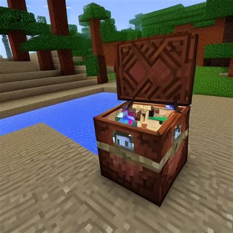 Looting Chests in Minecraft