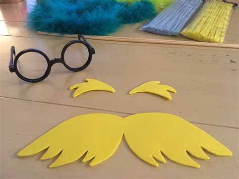 Lorax Costume Template