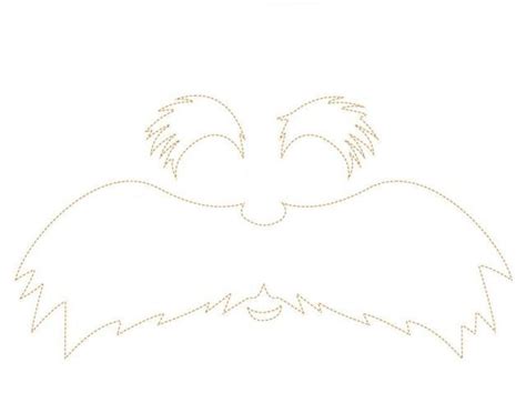 Lorax Decor Template