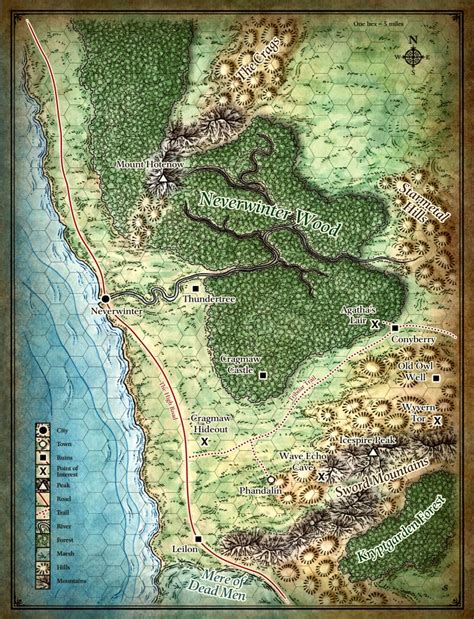 Lost Mines of Phandelver Printable Map 4