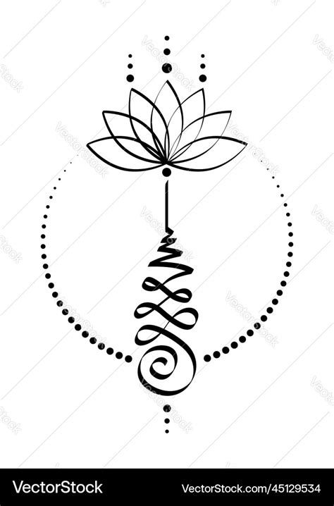 Lotus flower symbol