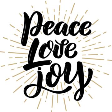 Love and joy clipart