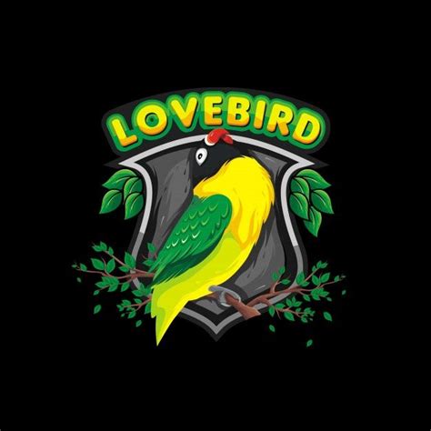 Love birds logo design