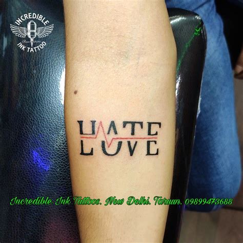 Love Hate Tattoo Symbolism