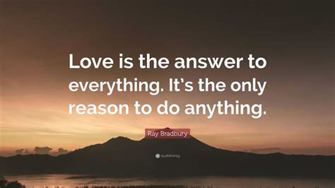 Love is the Answer