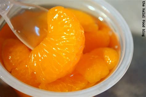 Low-Calorie Mandarin Fruit Cup