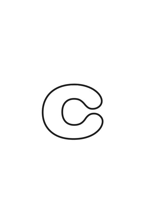 Lower Case Letter C