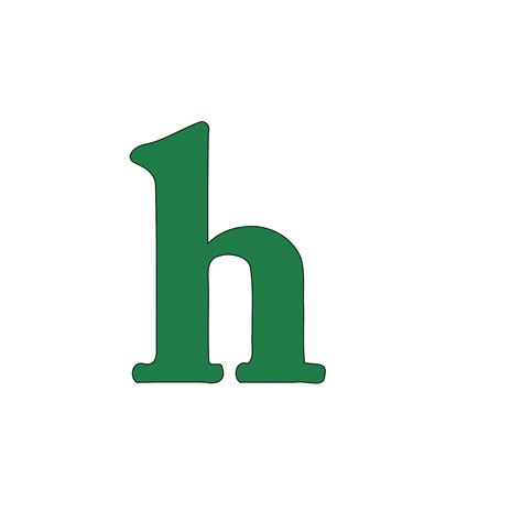 Lower Case Letter H