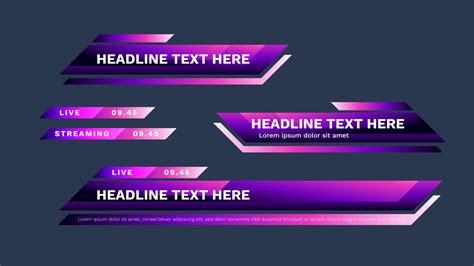 Lower Third Template Pack