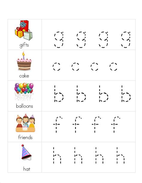 Lowercase Alphabet Worksheets