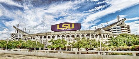 LSU Tigers stadium panorama