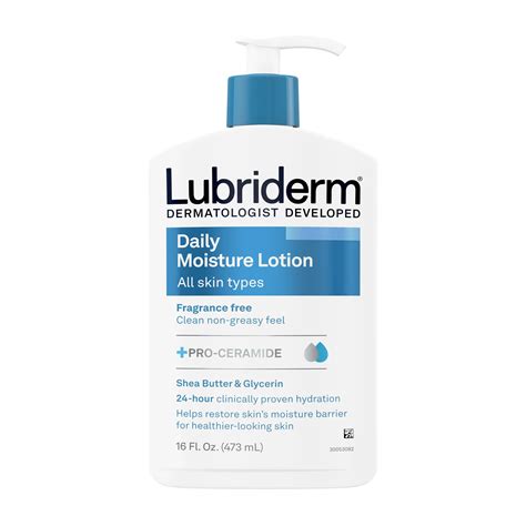 Using Lubriderm with other aftercare products