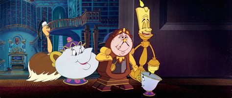 Lumiere and Cogsworth