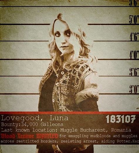 Luna Lovegood Wanted Poster