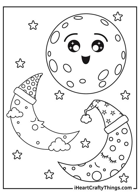 Lunar Coloring Page