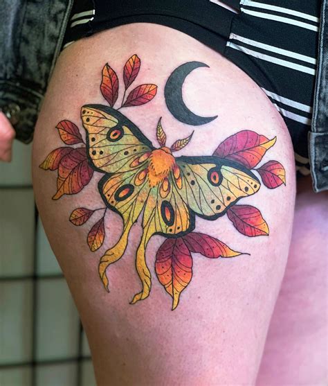 Lunar Moth Tattoo Aftercare